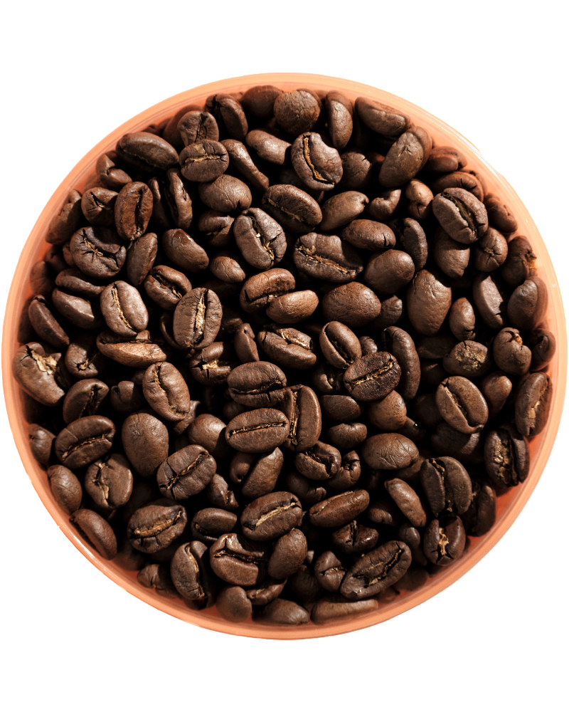 Peru Palto. The roasted beans.